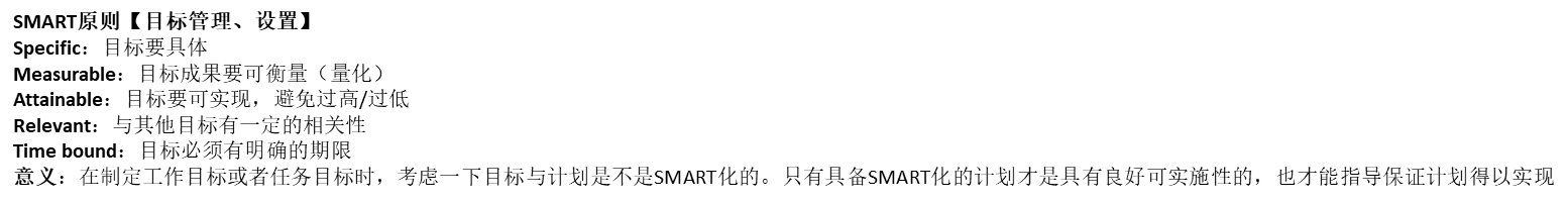 带团队的思想——SMART原则插图1